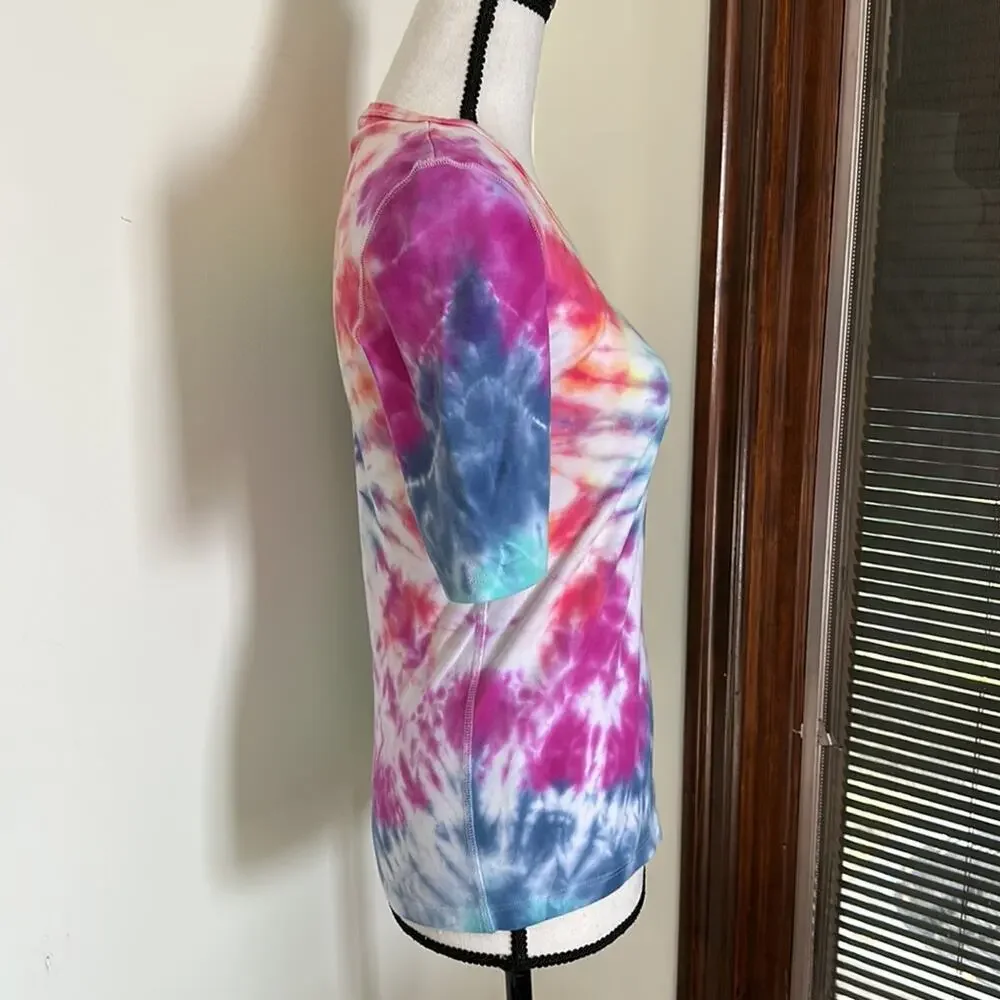 Theory | Tie Dye Short Sleeve Shirt Size S